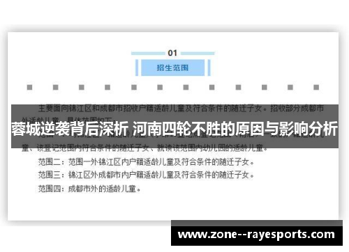 蓉城逆袭背后深析 河南四轮不胜的原因与影响分析