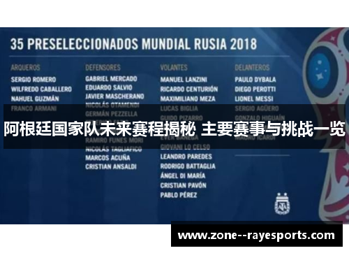 阿根廷国家队未来赛程揭秘 主要赛事与挑战一览
